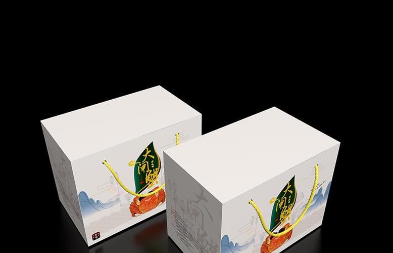 固城湖大闸蟹包装礼盒设计制作加工定制生产厂家
